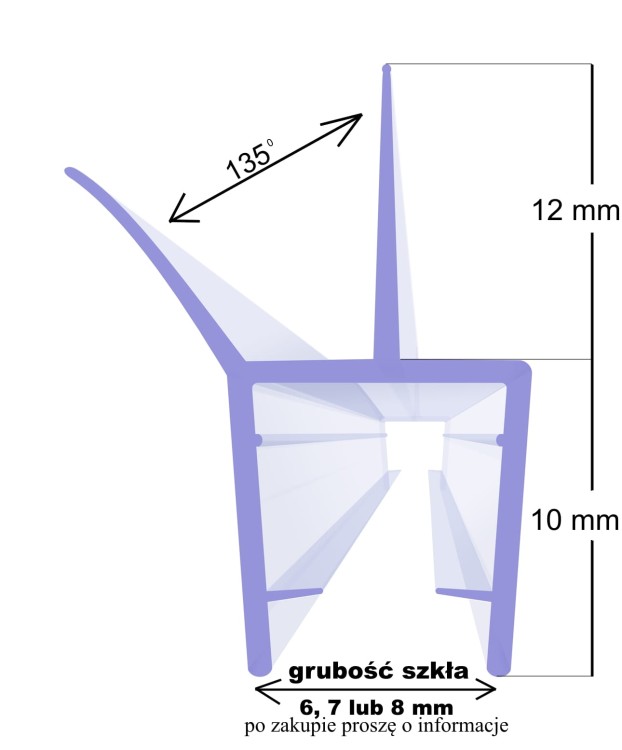 uszczelka do kabiny prusznicowej usz-21- SD-RY3006BA- wymiary.jpg