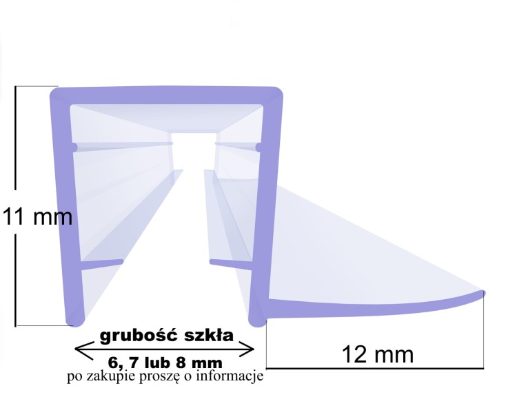 uszczelka do kabiny prysznicowej usz-17- SD-RY3010b- wymiary.jpg