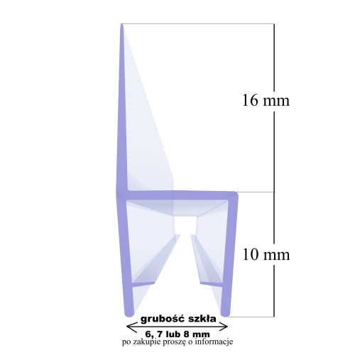 uszczelka do kabiny prusznicowej usz-3- SD-RY3003- wymiary.jpg