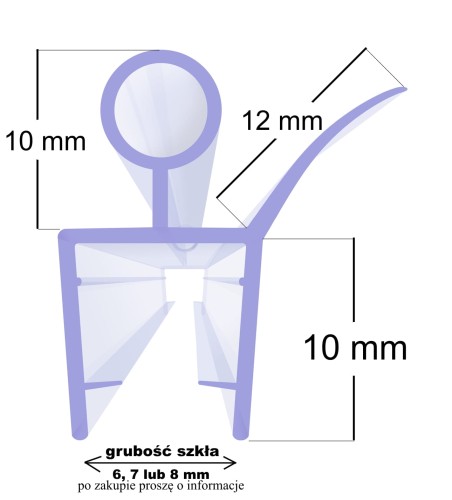 uszczelka do kabiny prysznicowej usz-9- SD-RY3006- wymiary.jpg