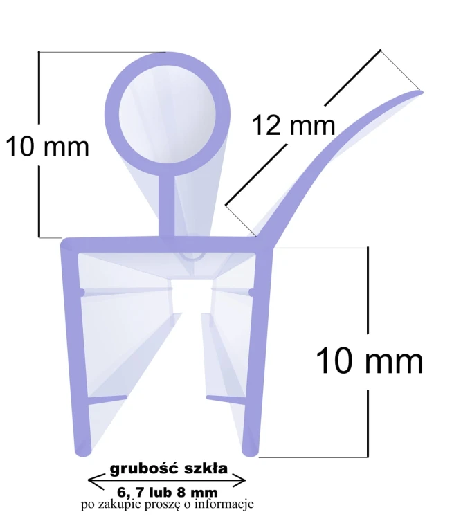 uszczelka do kabiny prysznicowej usz-9- SD-RY3006- wymiary.jpg