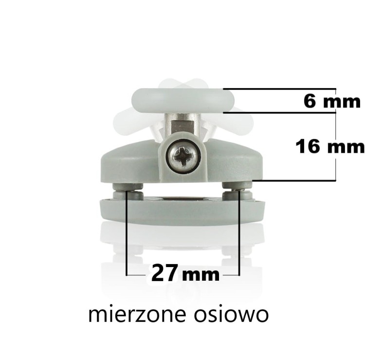 rolka górna do kabiny prysznicowej