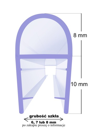 uszczelka do kabiny prysznicowej usz-12- SD-RY3007- wymiary.jpg
